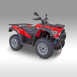 Kymco quad rouge